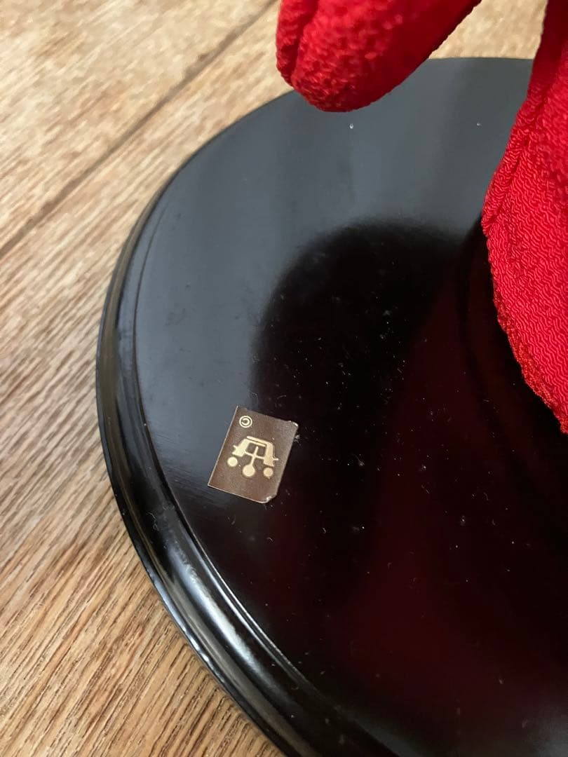 市松人形 赤と金の着物 Mitsukoshi