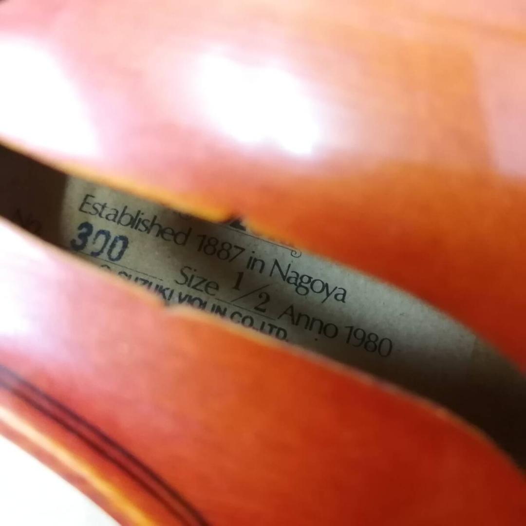 スズキ　ヴァイオリン　SUZUKI　No.300 1/2 Anno 1980