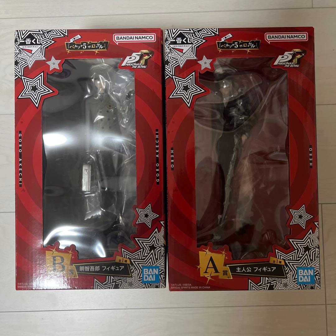 一番くじ　ペルソナ5 A賞 B賞 フィギュア