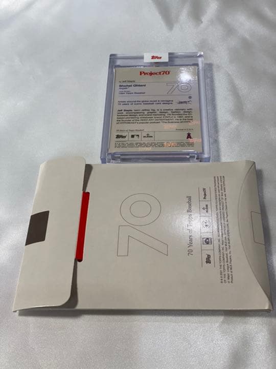 大谷翔平　レア度MAXのToppsProject70野球カード