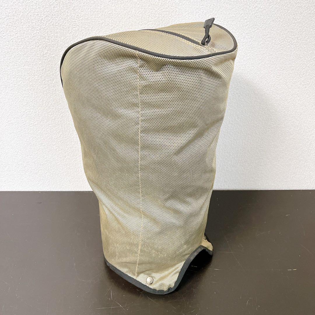 希少 NIKE ナイキ ゴルフ カートキャディバッグ6分割9型 ベージュブラック