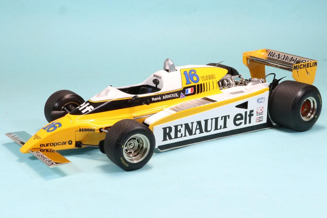 未展示 1/18 エグゾト ルノー RE20 ターボ 1980 F1フランスGP