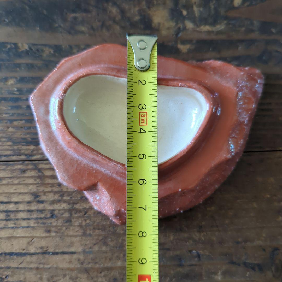 骨董茶道具　京焼　清水焼　醍醐窯　島荷平作　茶懐石　楽焼　赤楽　さざえ蓋物珍味入