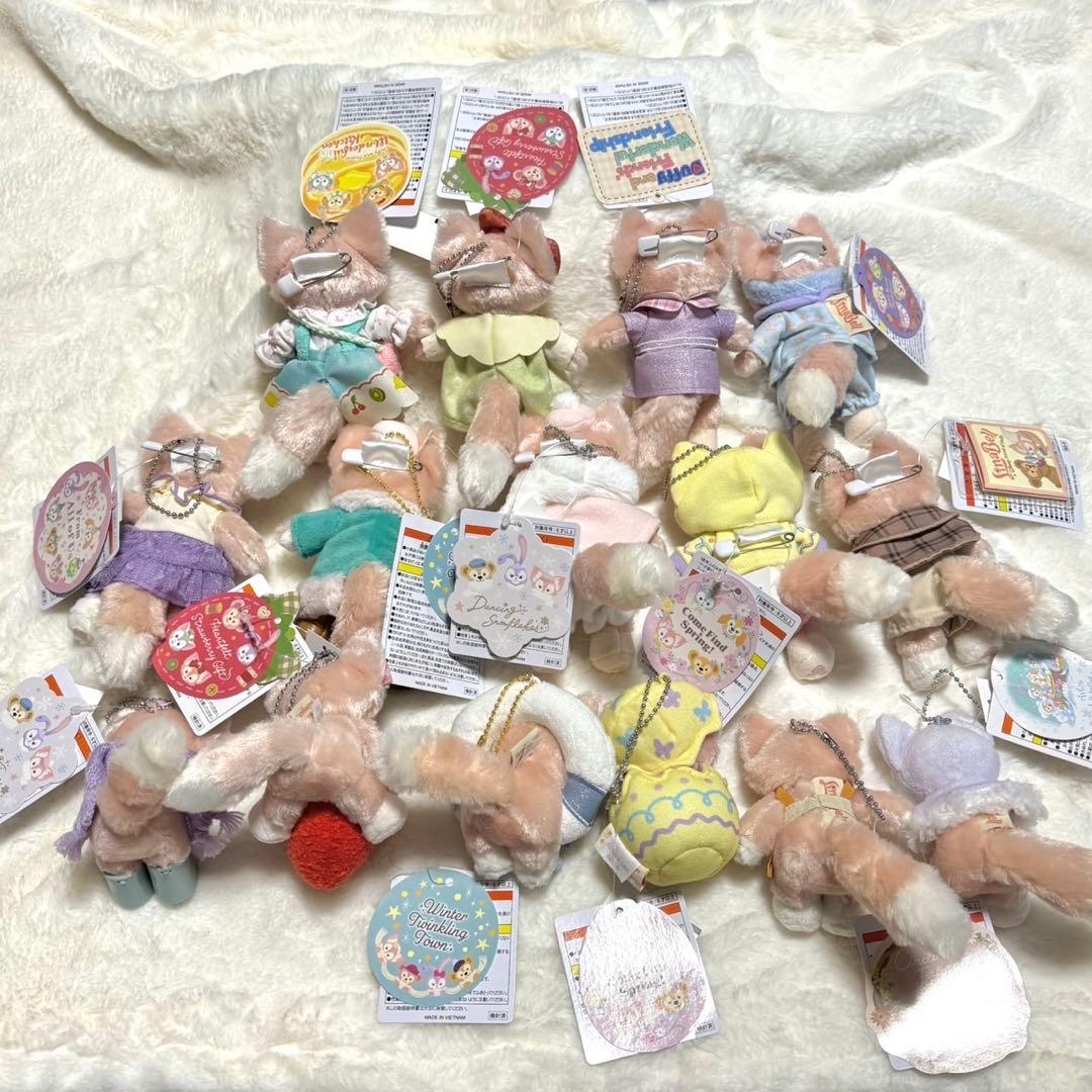 東京ディズニーシー　リーナベル　ぬいぐるみバッジ　ぬいぐるみチャーム　まとめ売り