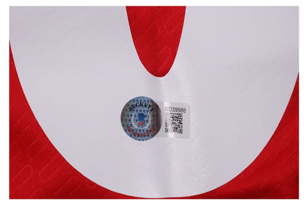 リバプール GERRARD サインユニフォーム becket鑑定