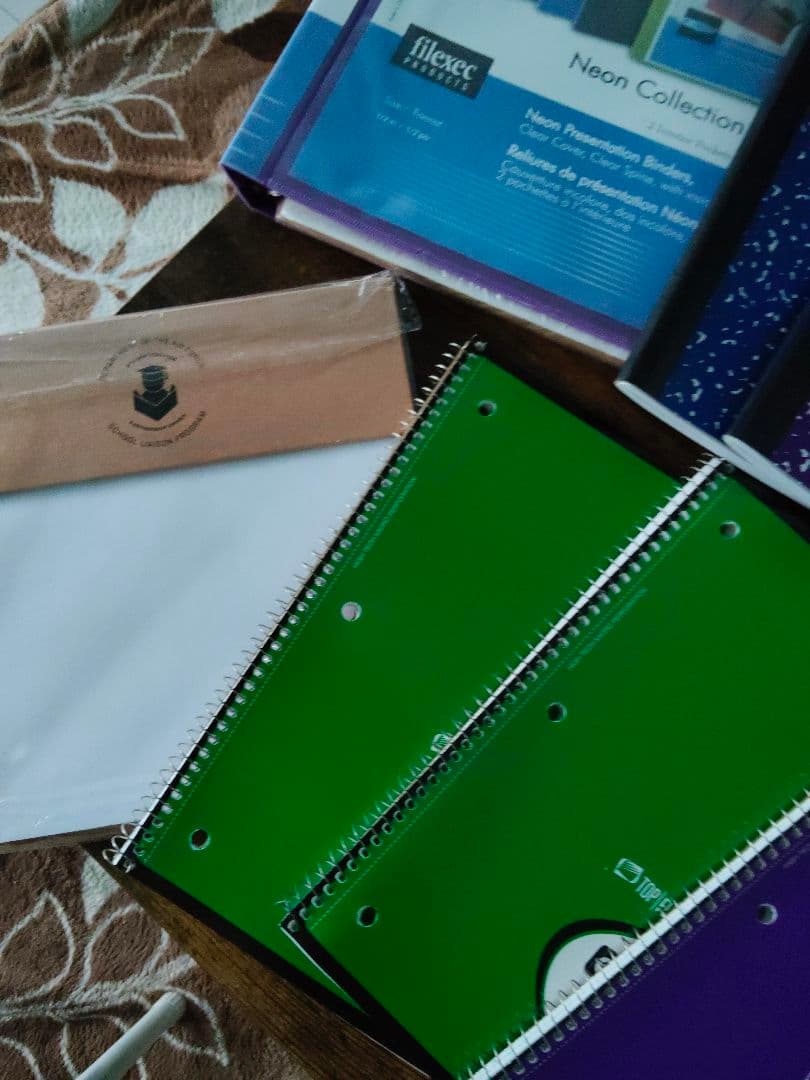 コンポジションブック、リングノート、リングファイル、ルーズリーフ、アメリカ文具