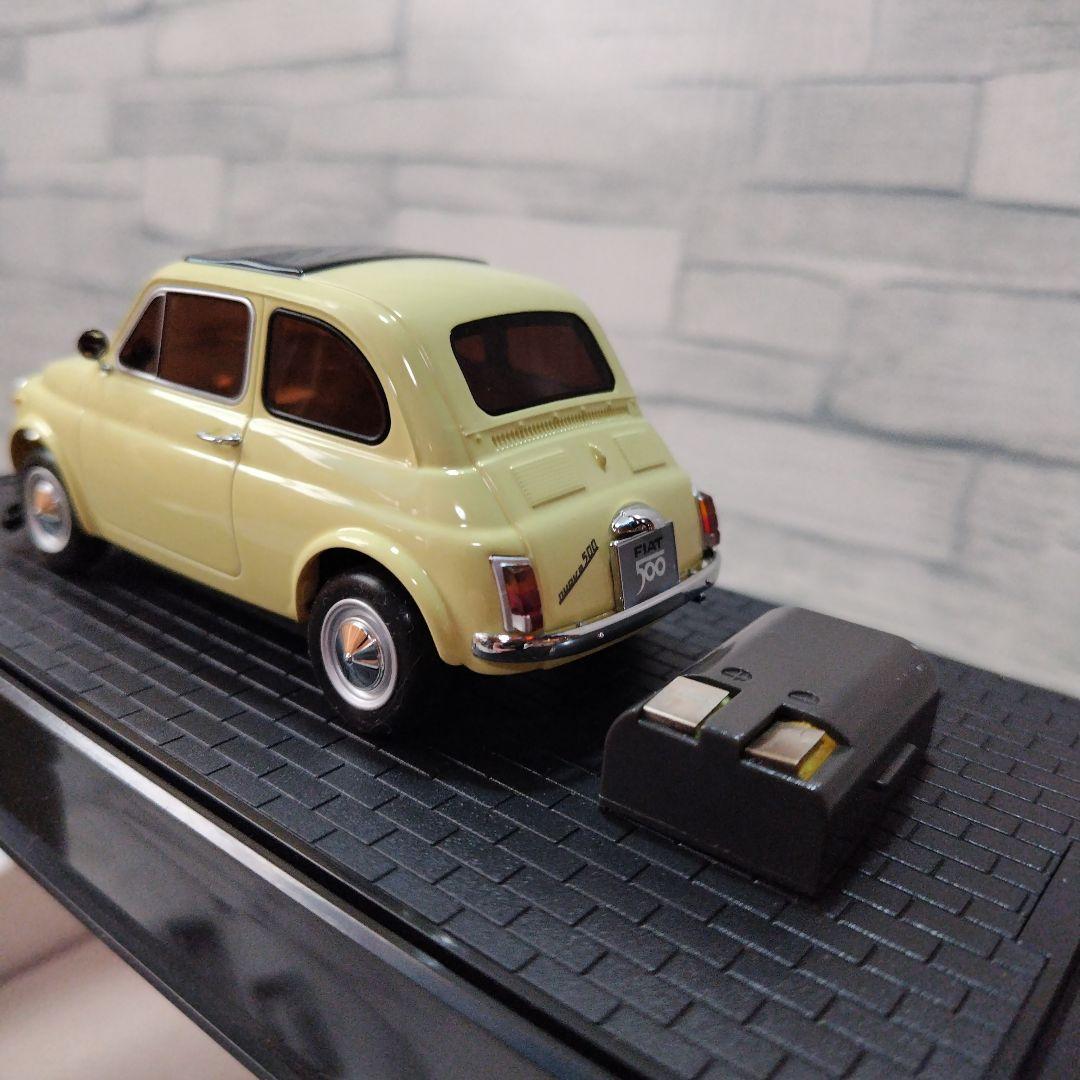 MINI-Z Lit フィアット500 ラジコンカー ミニカー京商 イエロー