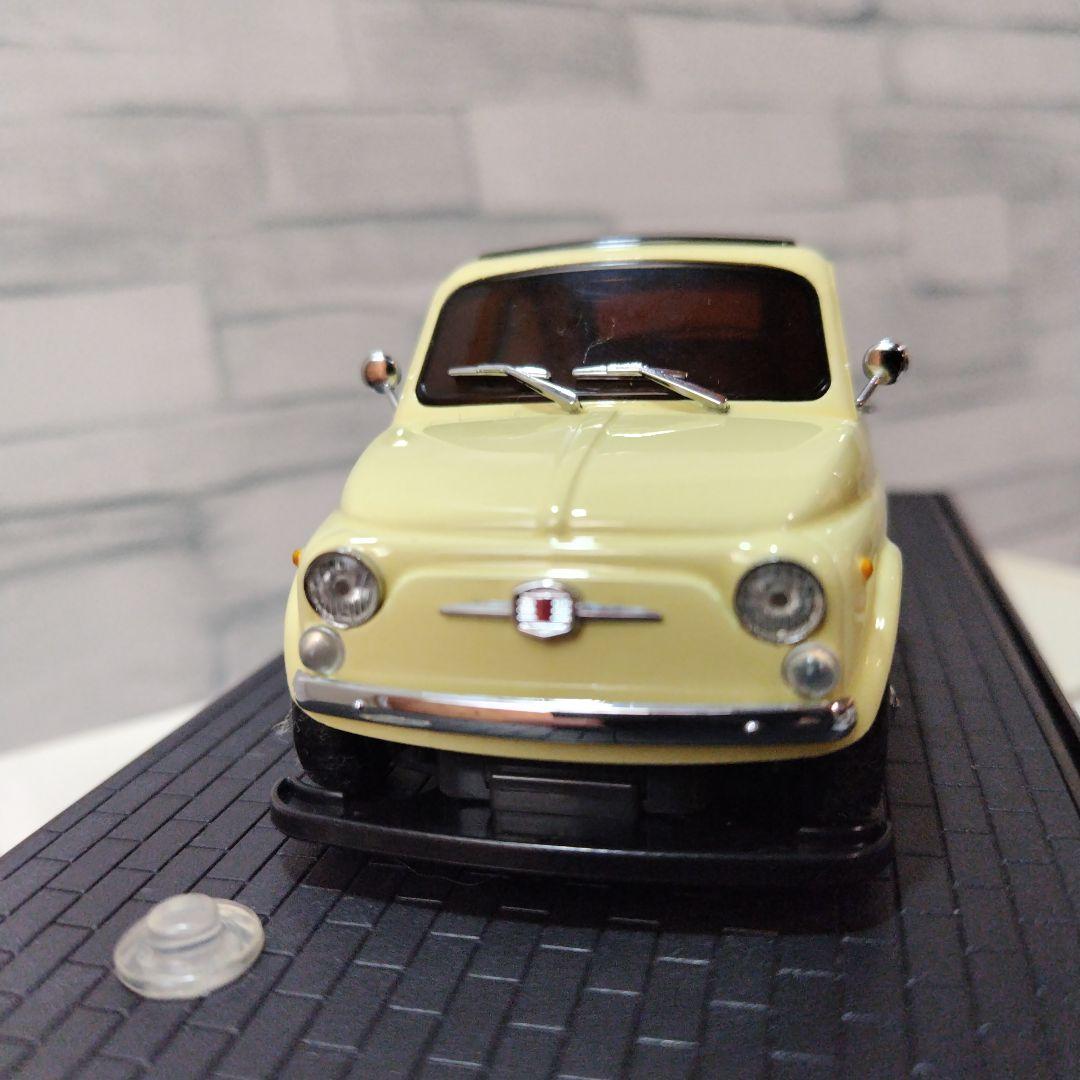 MINI-Z Lit フィアット500 ラジコンカー ミニカー京商 イエロー