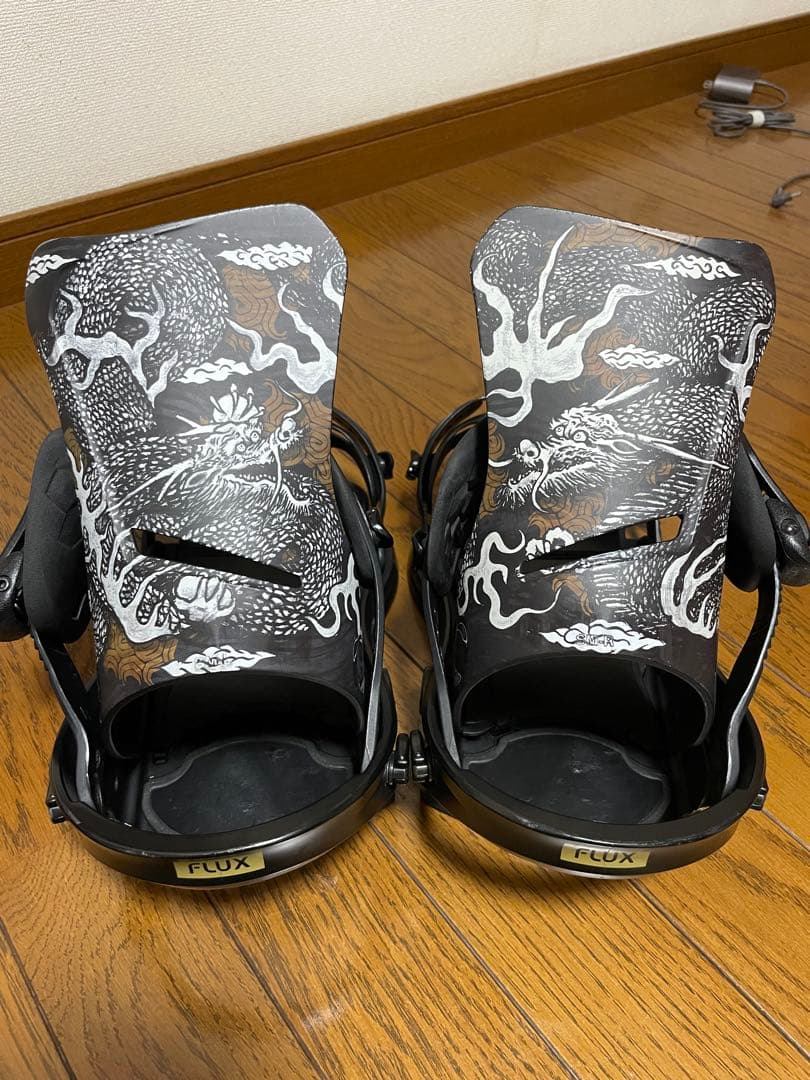 かず★FLUX スノーボードビンディング ブラック