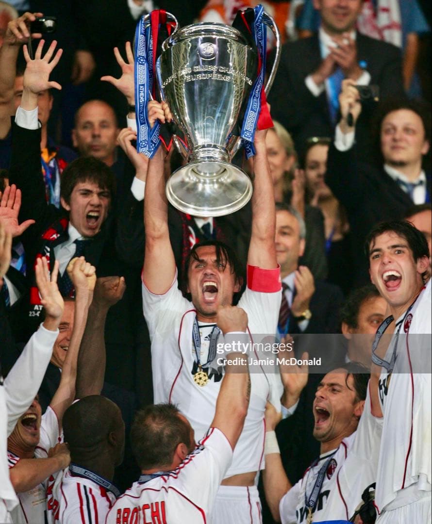 【新品/タグ付き】06/07 ACミラン ♯3 マルディーニ　【XLサイズ相当】