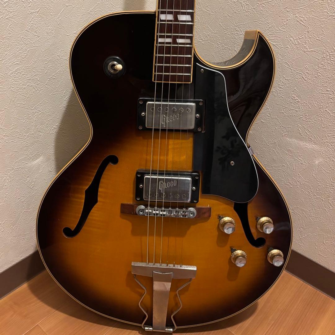 最終値下げ 1970年代製 Greco S-55 ES-175モデル フルアコ