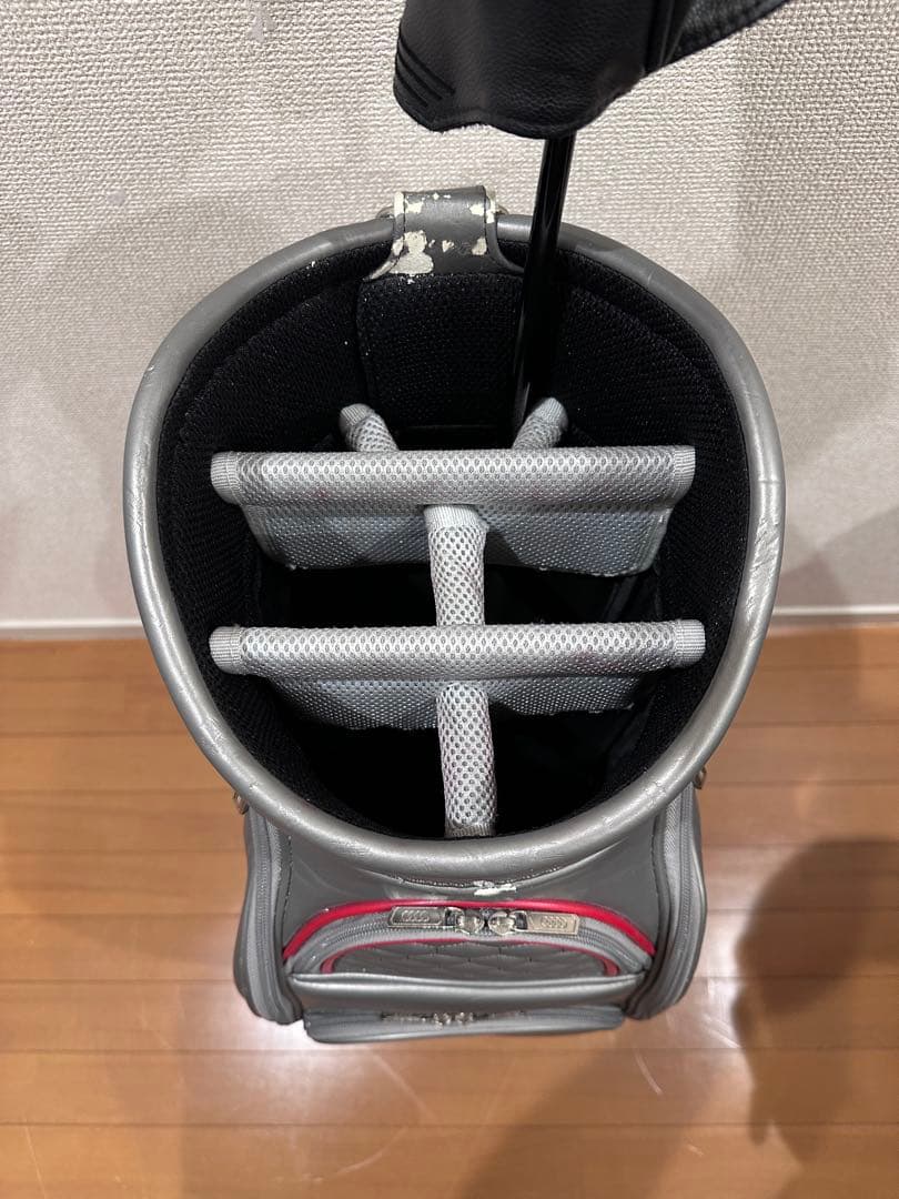 【限定モデル】Audi アウディ キャディバッグ グレー系 ゴルフバッグ