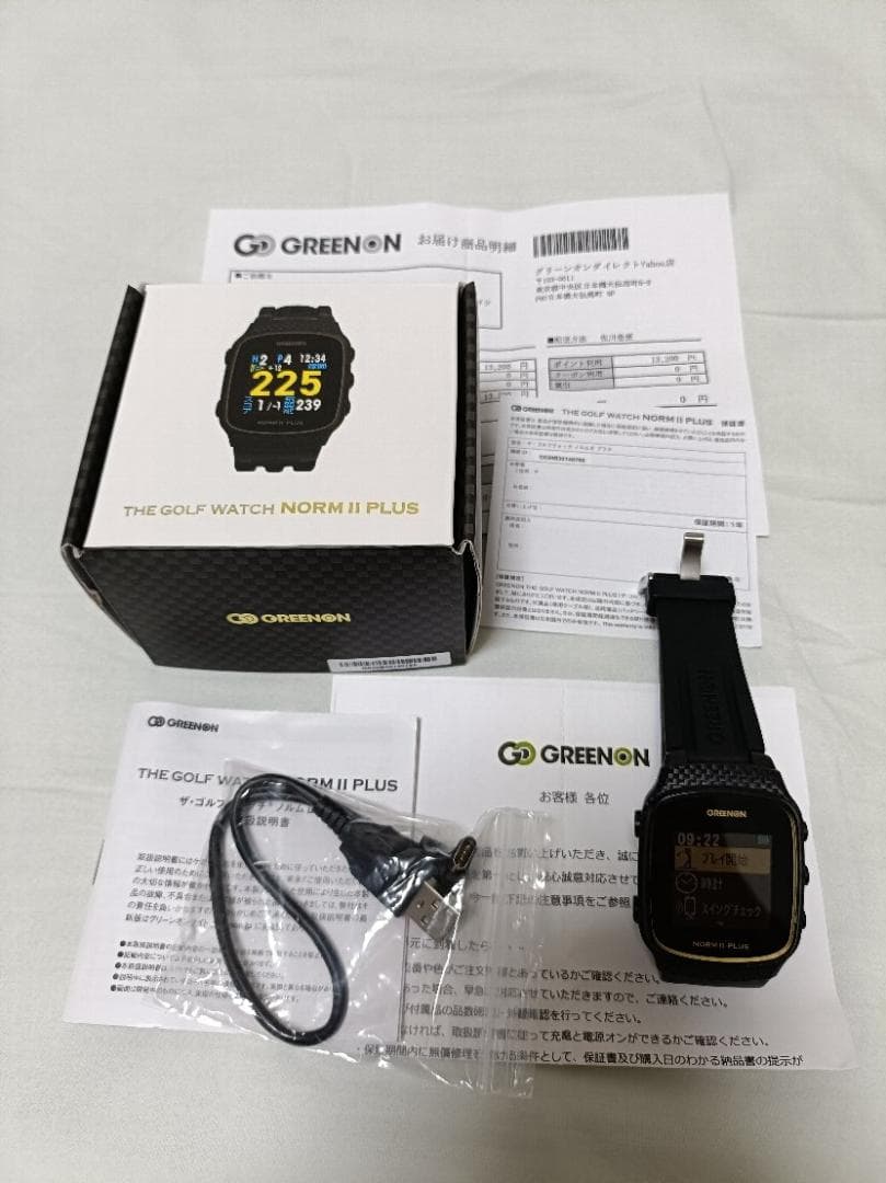 GREENON ゴルフウォッチ NORM II PLUS