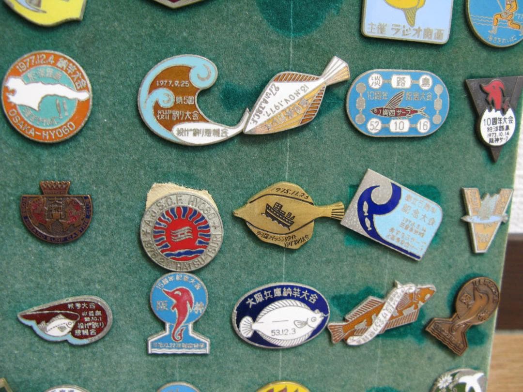 全日本サーフ バッジ　　バッヂ　　全108点
