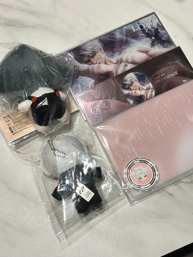 y*可様 公式　恋と深空2025年Vip シン ぬいぐるみ　雲遊拾光 セット 即