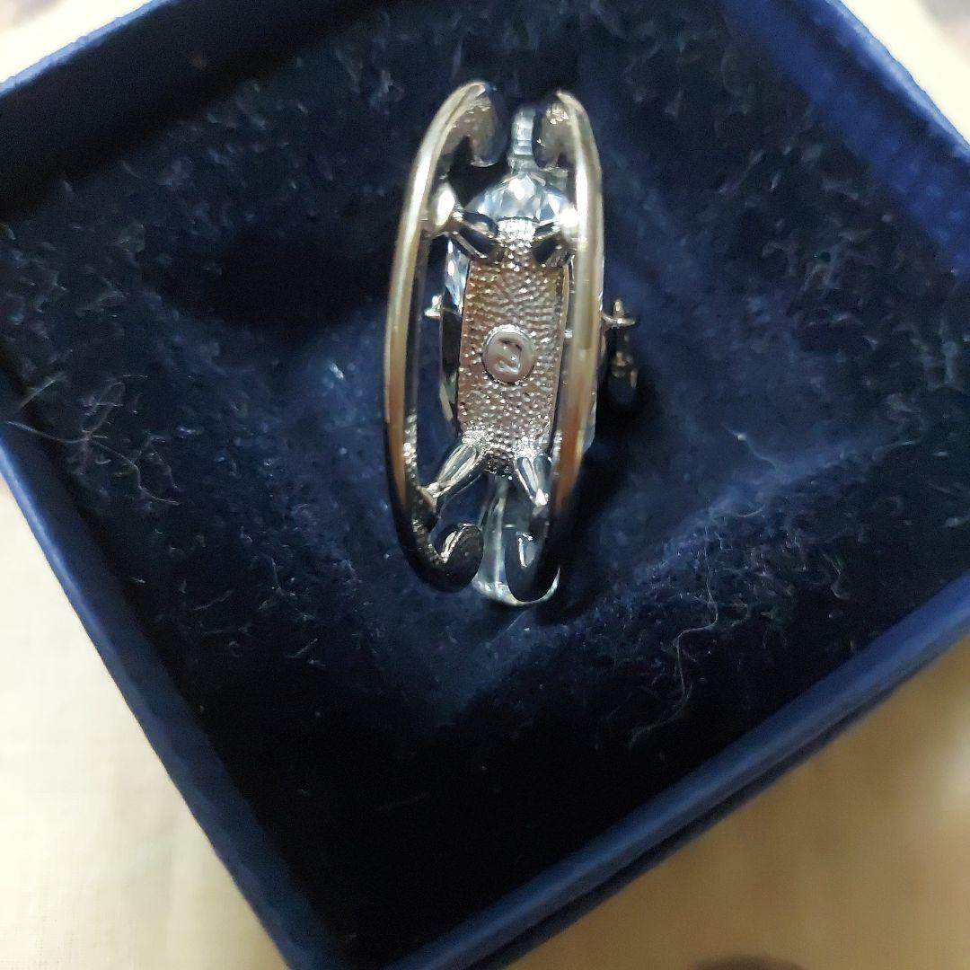 SWAROVSKI ロッキングホースとガラガラ 極美品❗廃盤品❗ピアスおまけ付❗