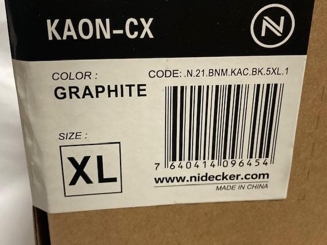 定価￥71500 48%off 2024 ナイデッカー KAON CX XL