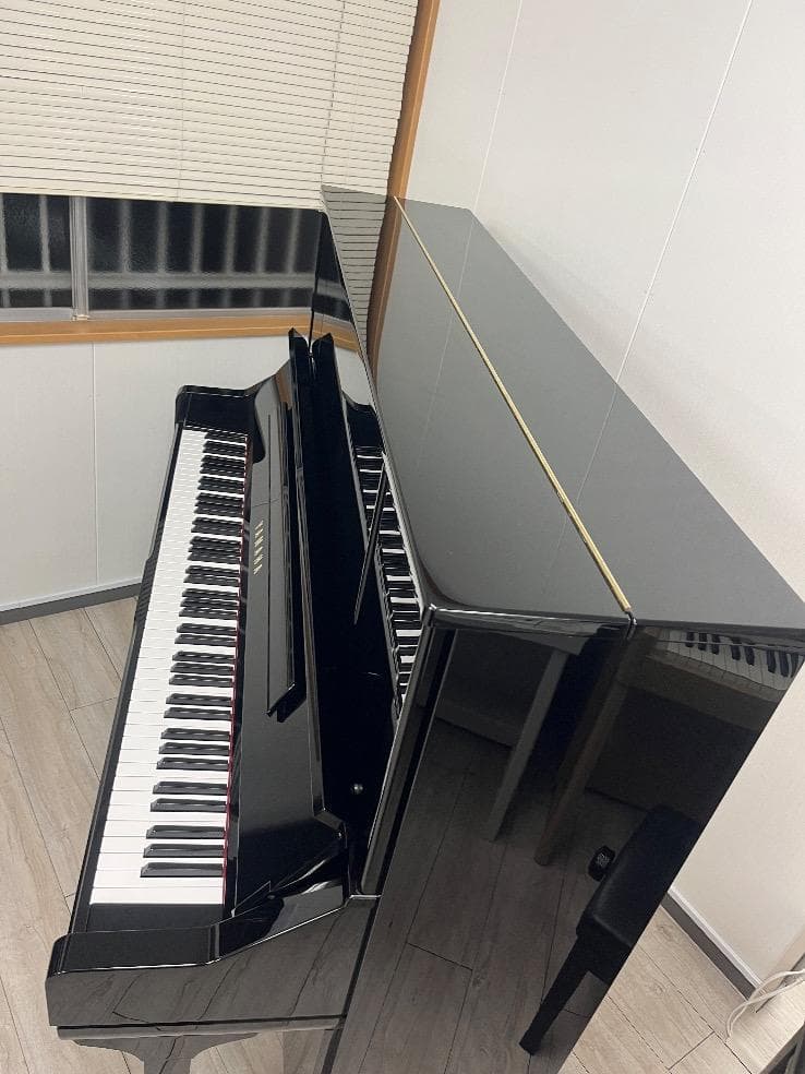 ★78265【アップライトピアノ】YAMAHA　YU30　ソフトランディング搭載