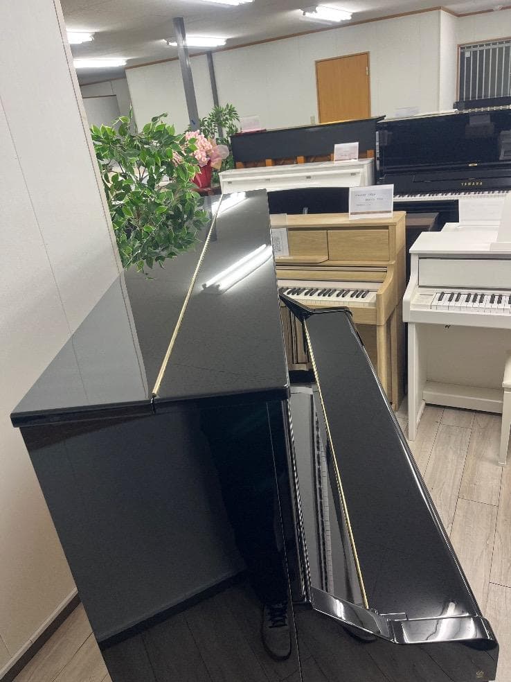 ★78265【アップライトピアノ】YAMAHA　YU30　ソフトランディング搭載