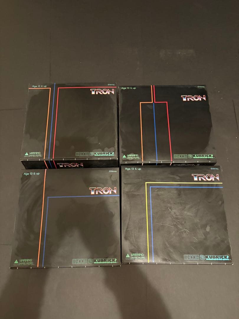 TRON ENCOM フィギュア 4個セット