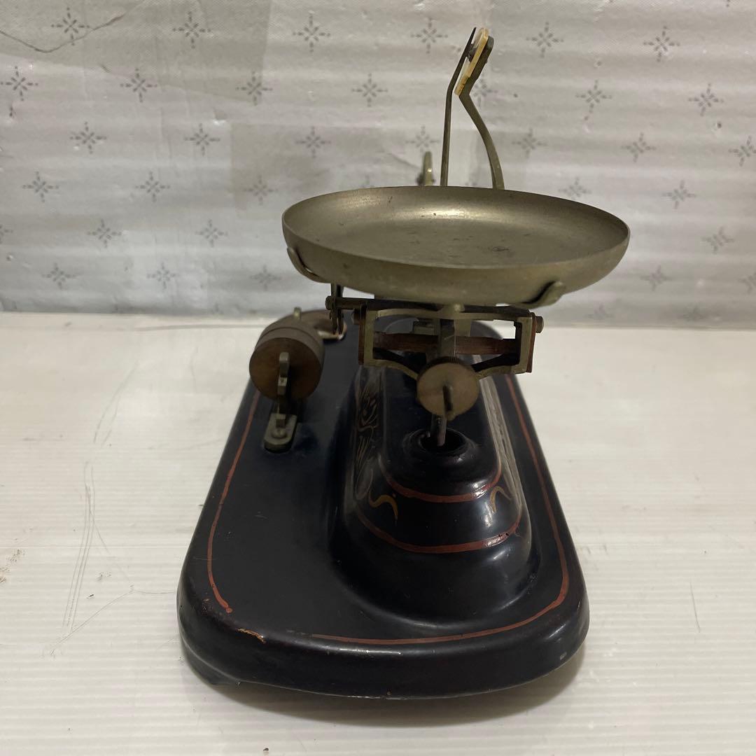 上皿天秤 はかり スケール 大阪 秤量 50匁 定錘 1872年製❓ 金属製