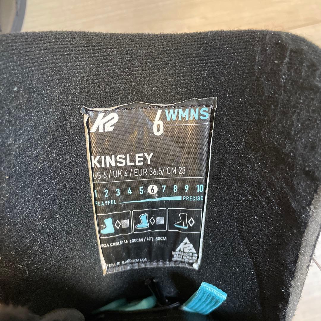 スノボブーツ　使用回数3回 23cm