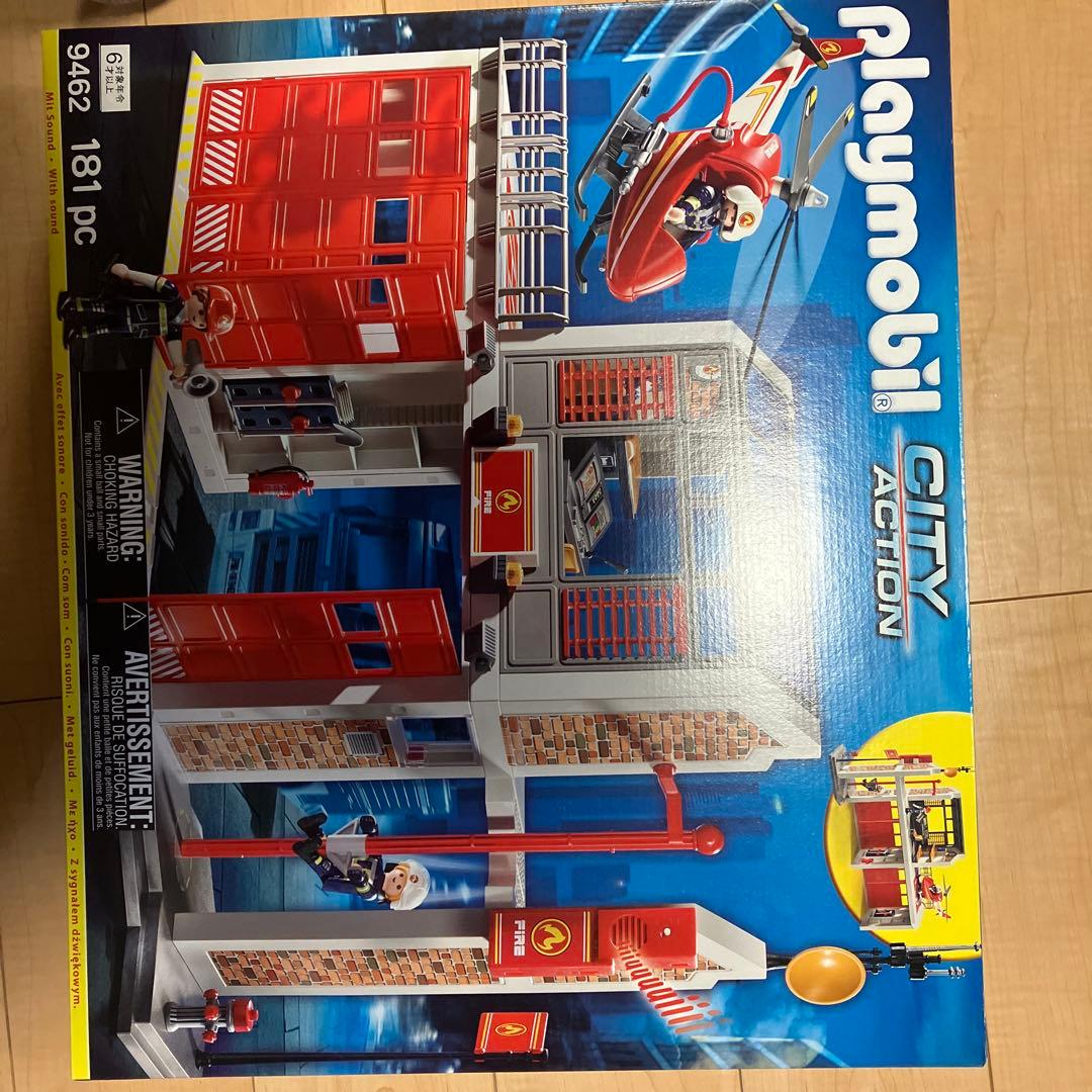 Playmobil 消防署セット 9462 181パーツ