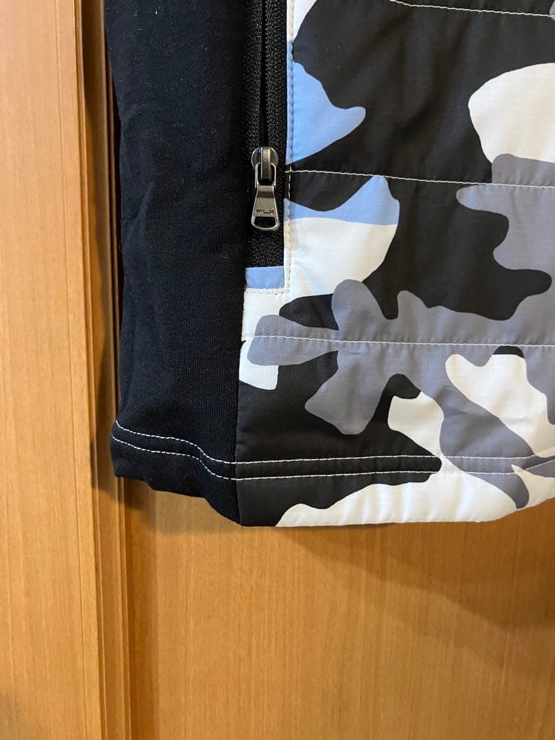 RLX ゴルフ カモ ベスト S M 迷彩 ジップ アップ ラルフローレン