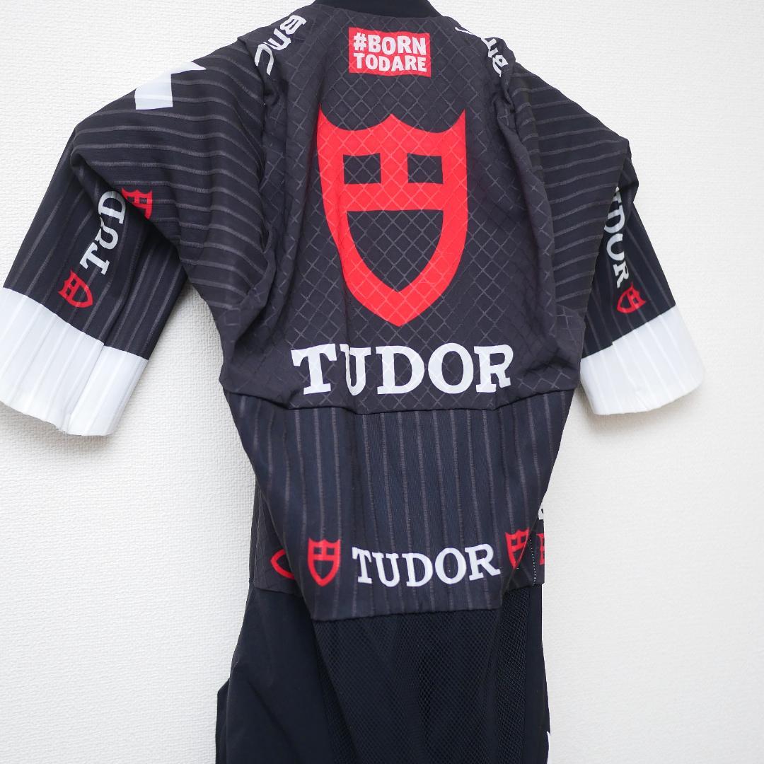 選手支給品 Tudor チューダープロサイクリング 非売品 スキンスーツ アソス