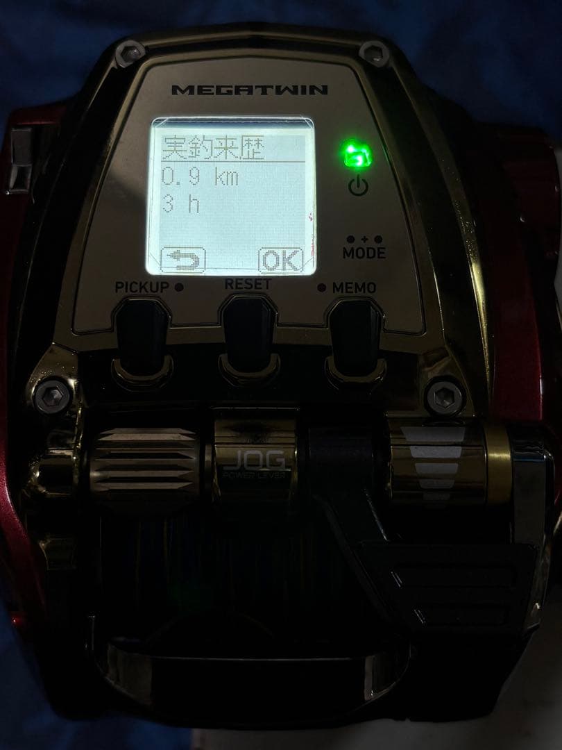 ダイワシーボーグSEABORG 600MJ MEGATWIN 0.9km 3h