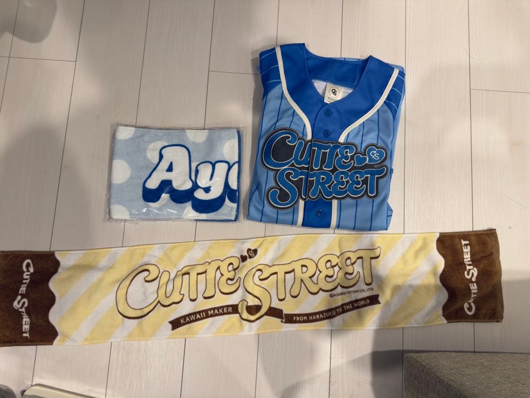 CUTIE STREET 推しアピ ユニフォーム 増田彩乃