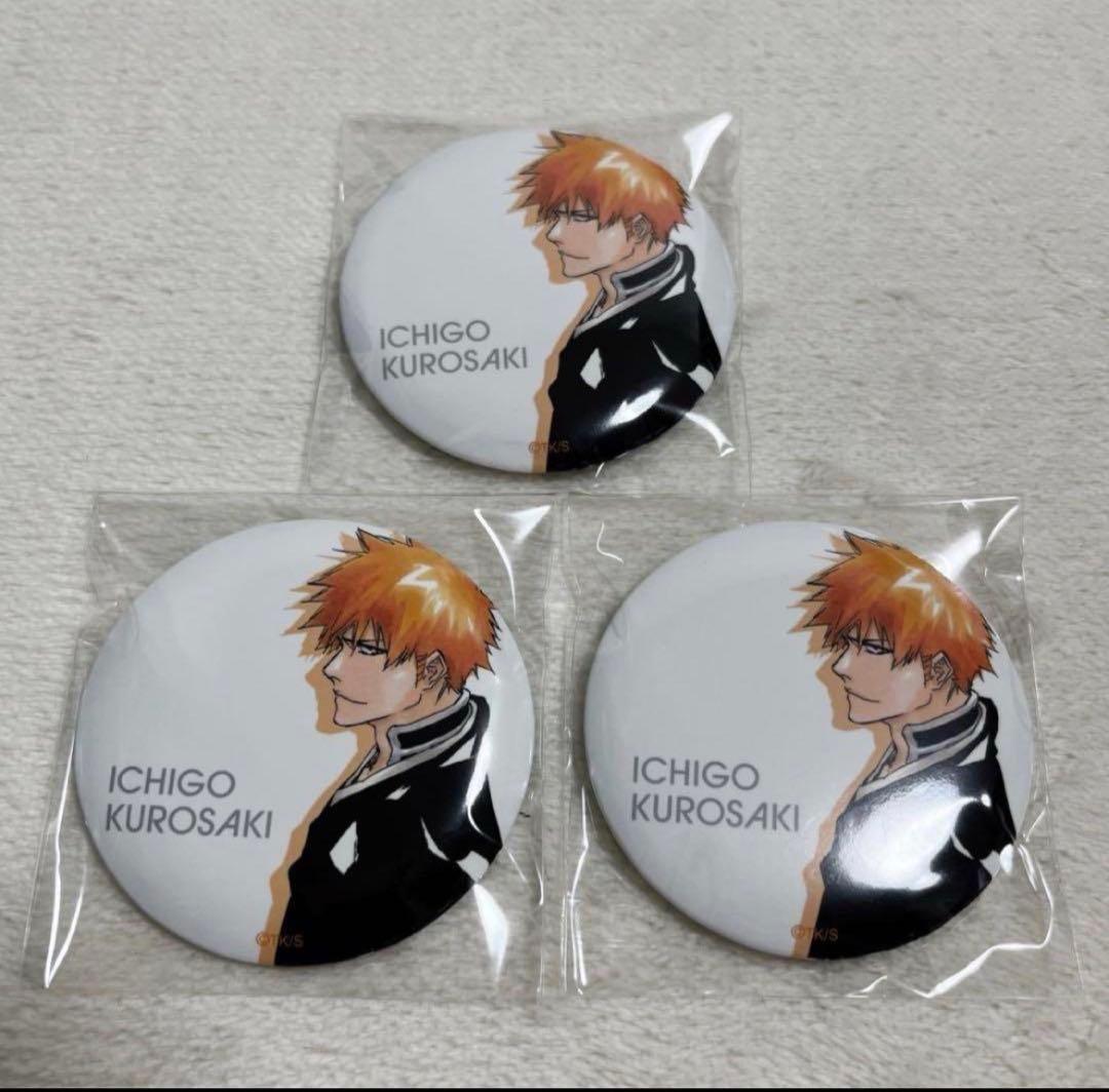 BLEACH EX. 缶バッジ 黒崎一護 原画展