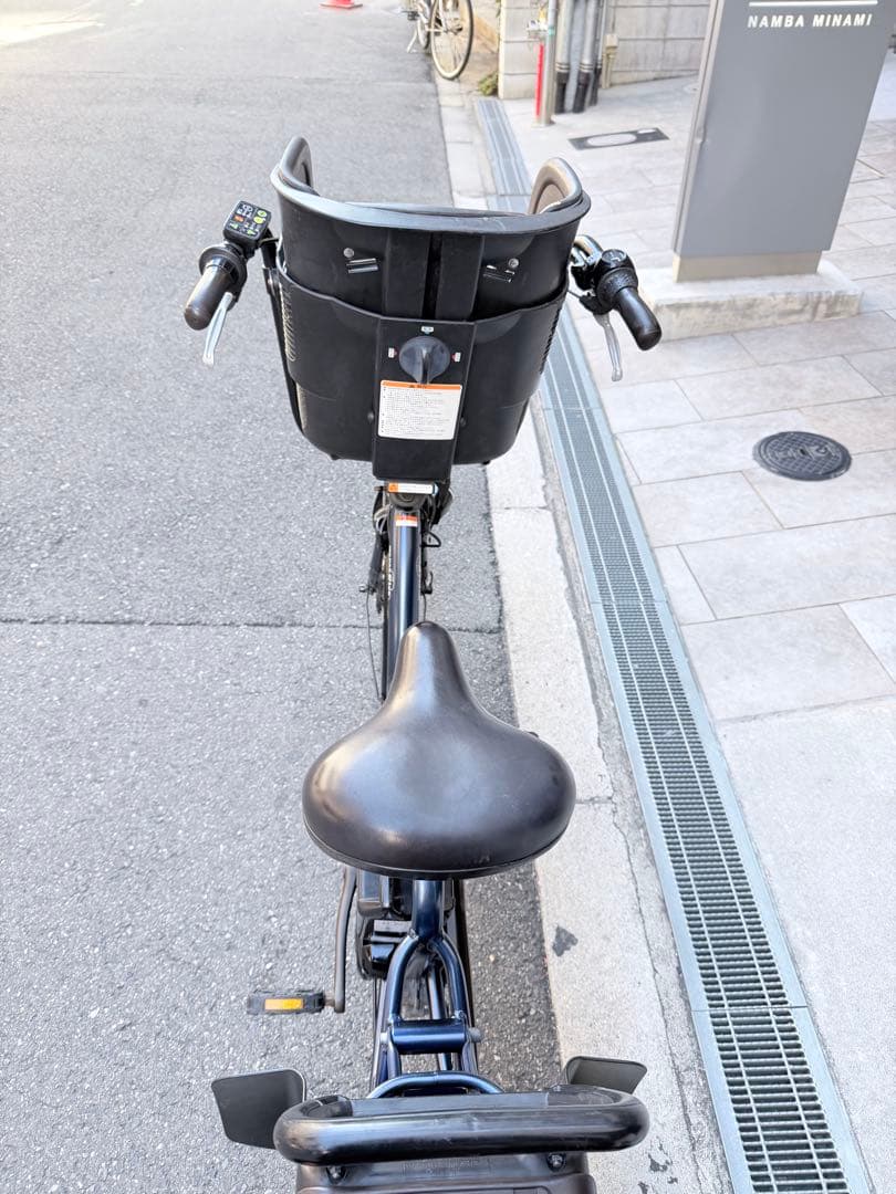 大阪府　子供乗せ　ヤマハ　電動アシスト自転車 チャイルドシート付き