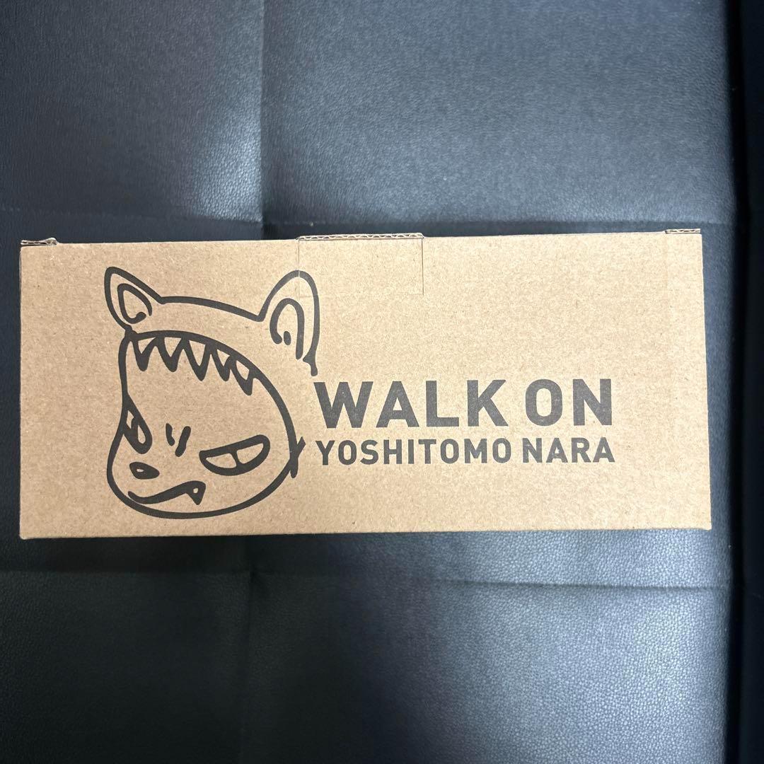 奈良美智 パタパタクロック WALK ON ホワイト ラムフロム 限定