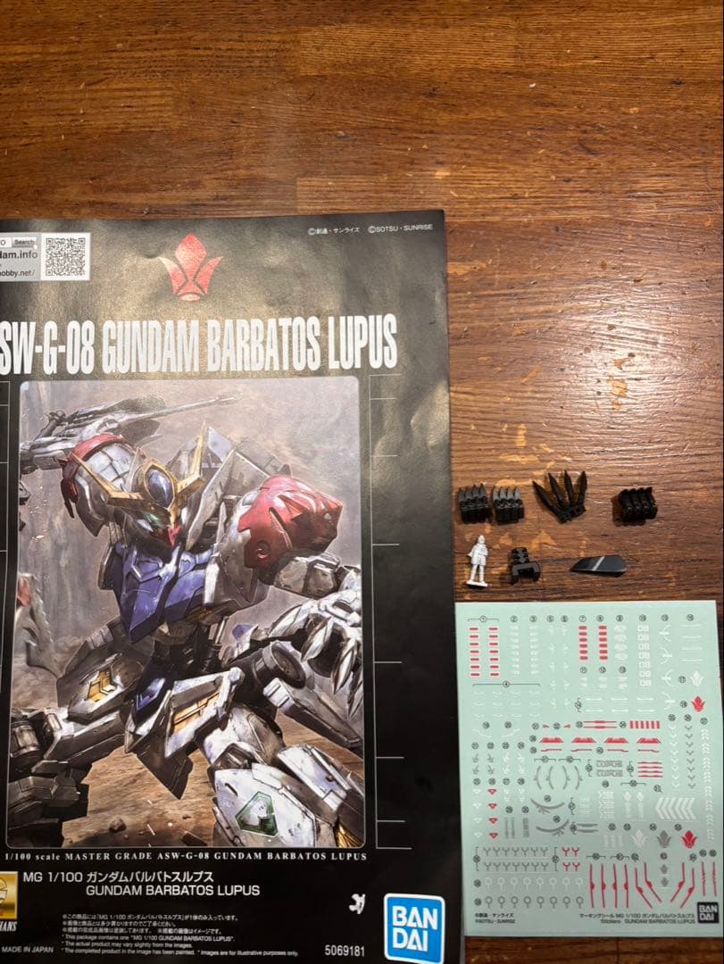 MG1/100ガンダムバルバトスルプス　ジャンク品　折れあり