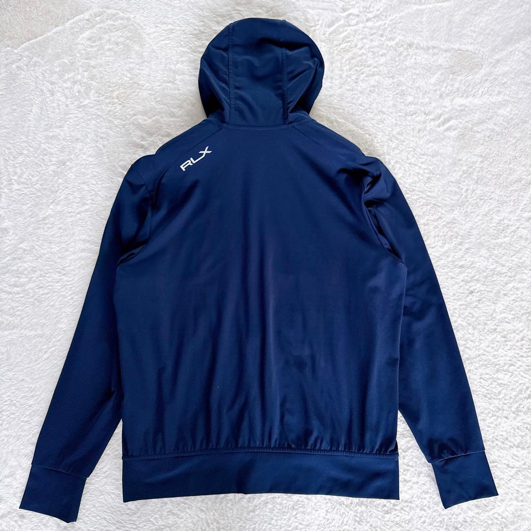 【RLX】セットアップ ジップパーカー パンツ ネイビー系 上M下Sサイズ
