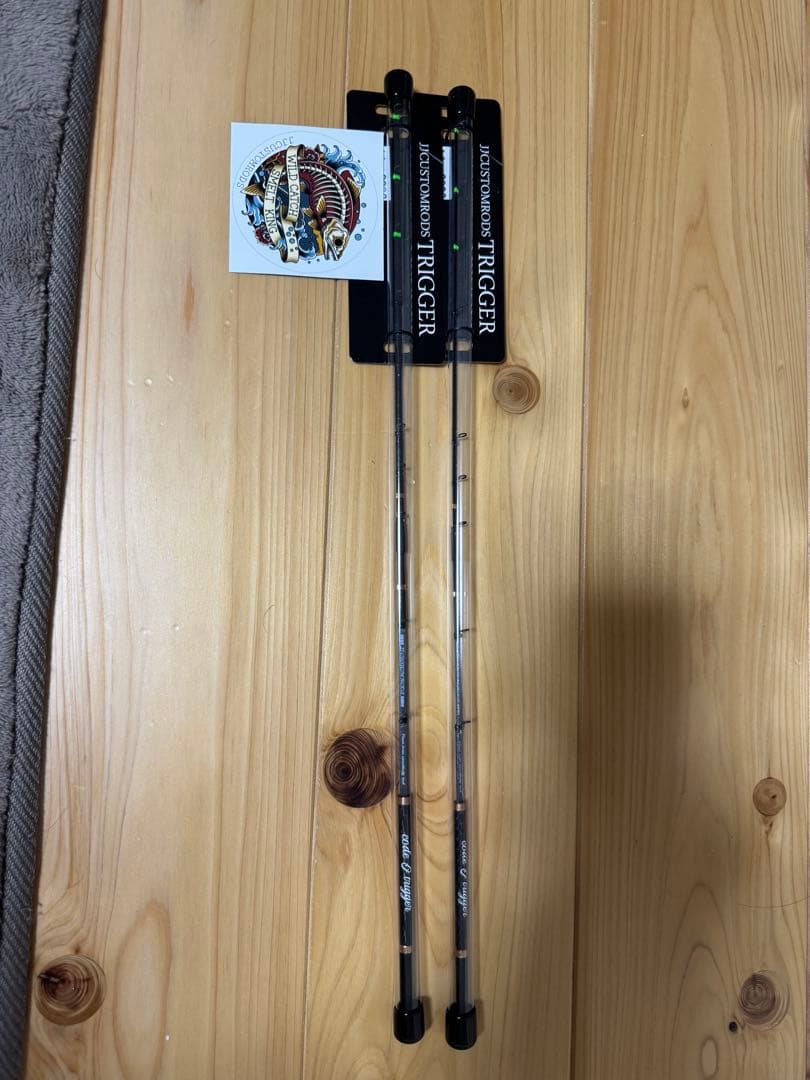 JJCUSTOMRODS TRIGGER ワカサギ竿 2本セット