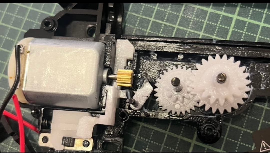 美品　東京マルイ カスタム品　SCAR L 電動ガン　ボーイズ　金属ピニオンギア