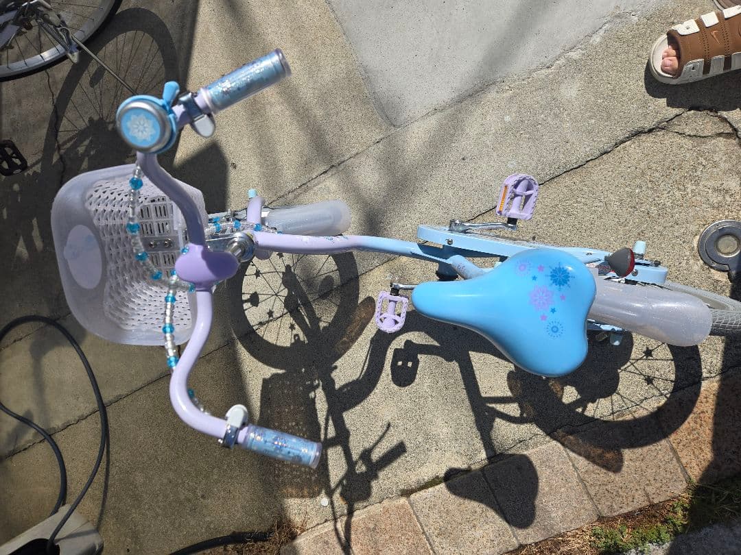 なーなさま専用 アナと雪の女王 自転車 16インチ アナ雪