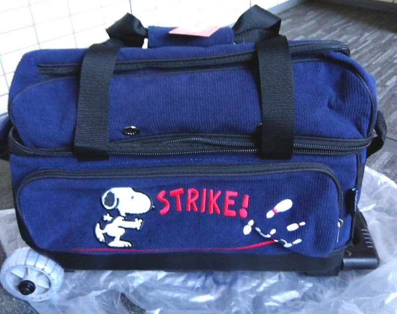 新品未使用　ABS スヌーピー　ボウリング用バッグ　2個入