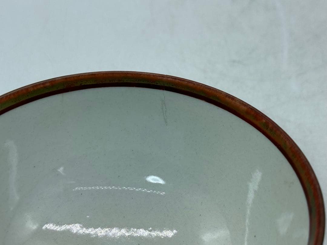 明治　極上　九谷　蓋茶碗③ 九谷谷口造　送料込み250130