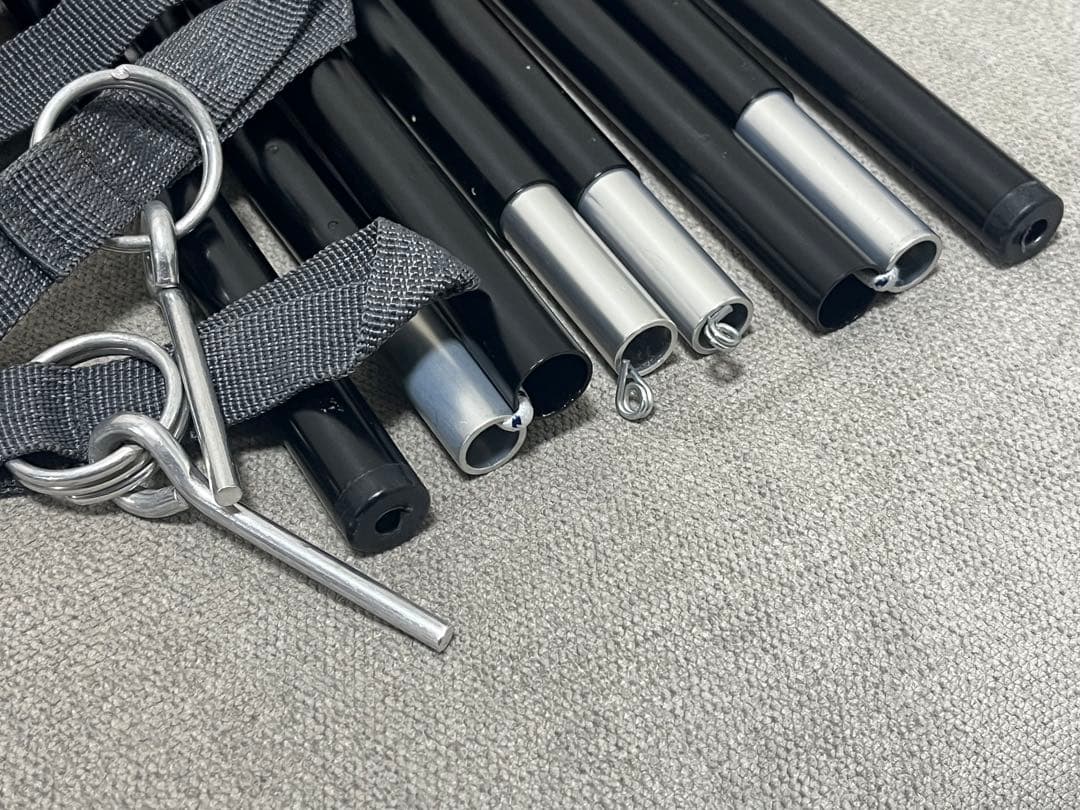 バンドックソロベース フタマタ 二股 ポールBD-79 左右セットソロベースEX