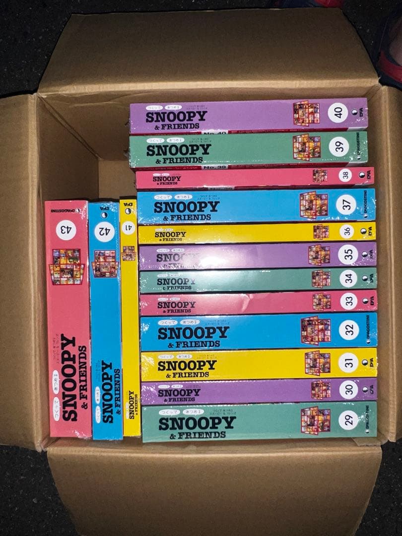１〜５４巻、６８〜７４巻、７７.７８巻組立SNOOPY &FRIENDS