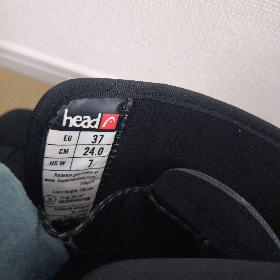 【極美品】HEAD ヘッド　スノボブーツ　ZORA BOA LYT　24.0cm