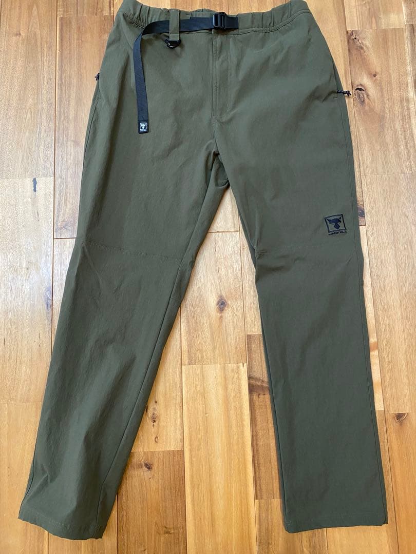 JACKALL ハイストレッチラギッドパンツ アーミーグリーン L ジャッカル