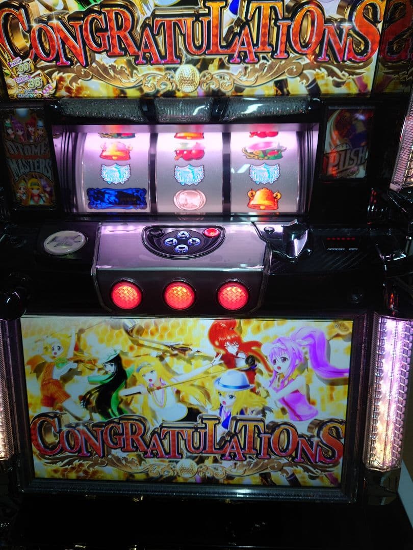 パチスロ　実機　乙女マスターズ　戦国乙女