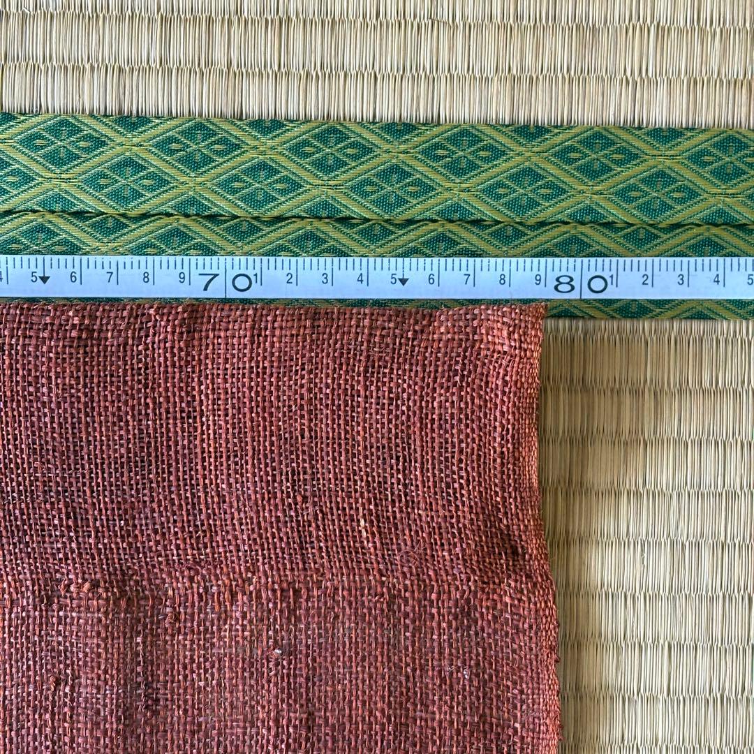 柚木沙弥郎　暖簾　蟹とカマキリ