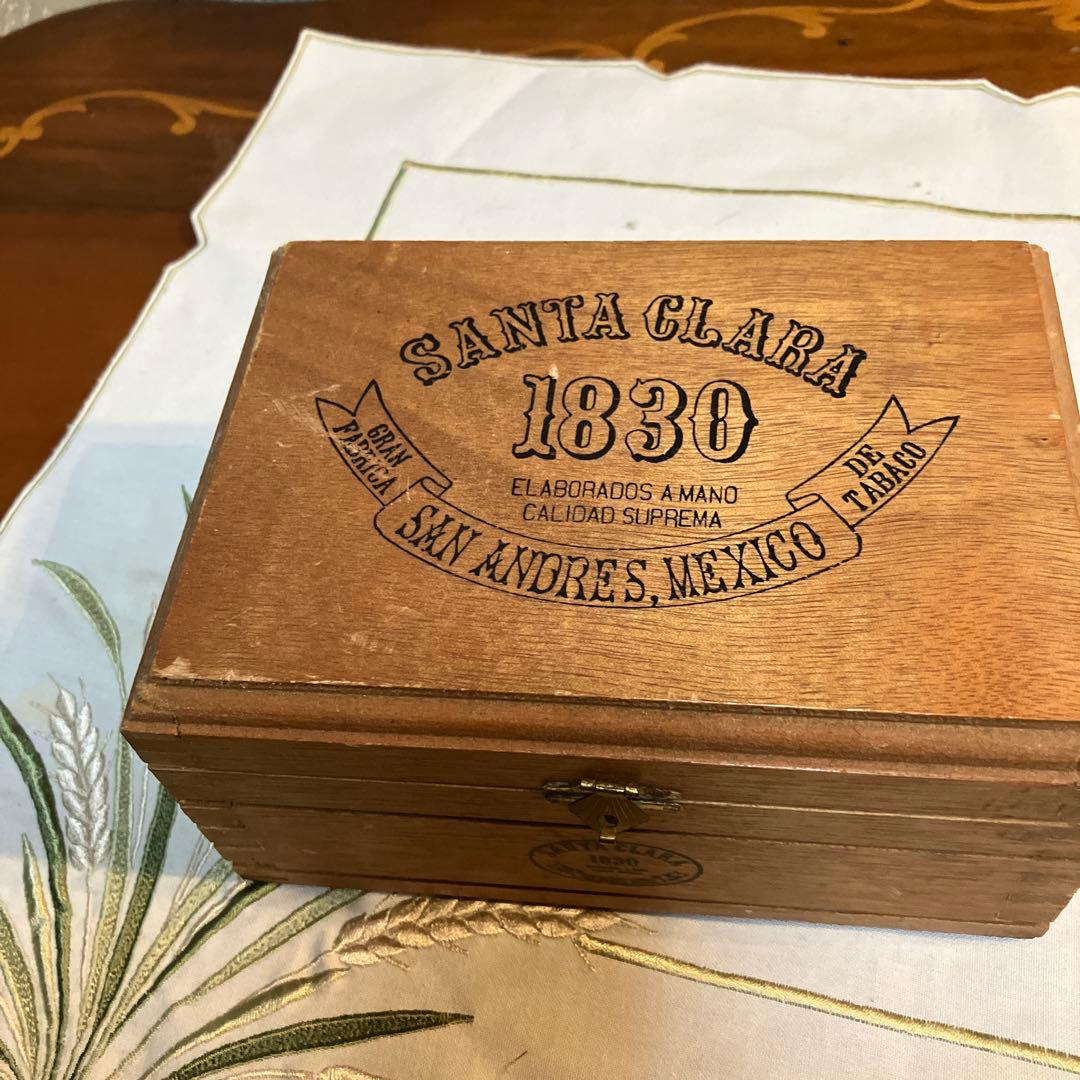 SANTA CLARA 1830 木製パイプボックス