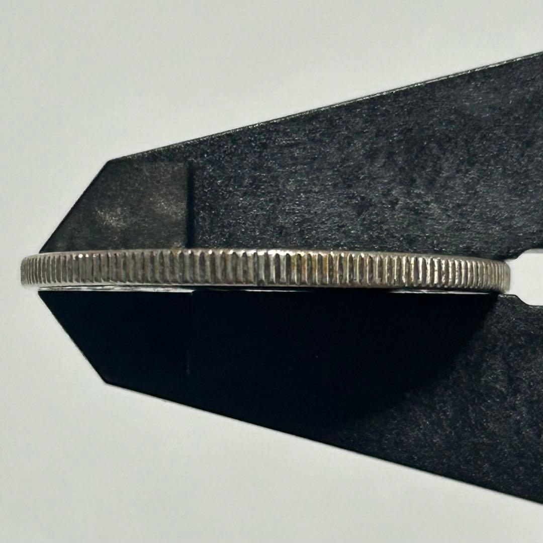 【本物】美品 竜 龍 50 五十 銭 銀貨 古銭 明治 30年 送料無料 C26