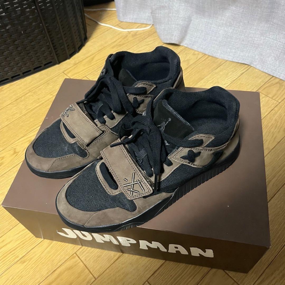 シューズ(男性用) Travis Jordan JumpmanDark Mocha 26cm